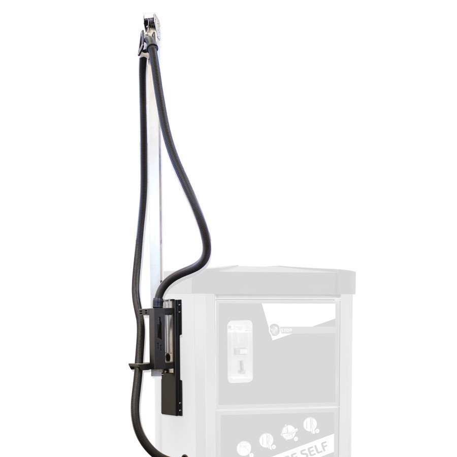 S.steel vertical boom with balancer
