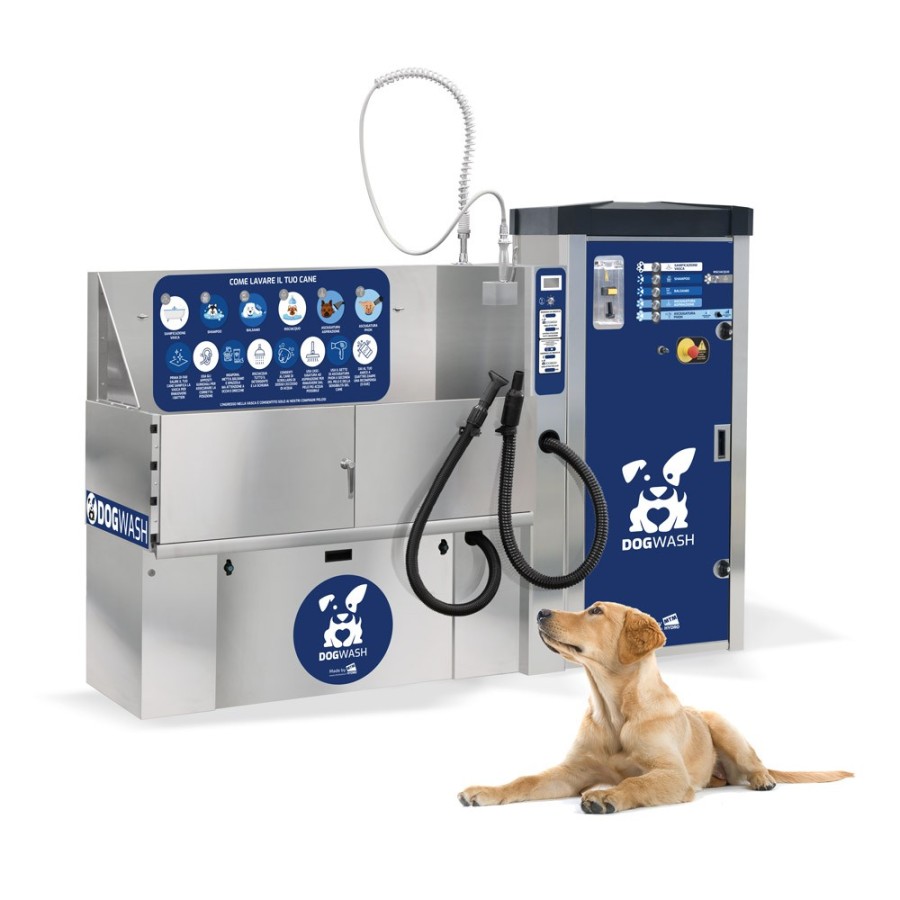 DSW - LAVAGGIO CANI SELF SERVICE COMPLETO DI VASCA
