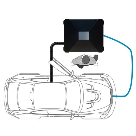 AS1-E - SELF VACUUM CLEANER WITH INTEGRATED ELECTRIC CAR CHARGER